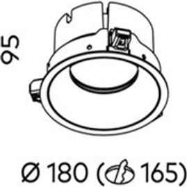 Ion R Large Downlight COB 32w