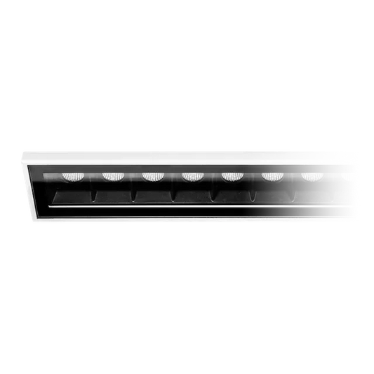 Node Semi-Recessed Darklight COB 10x2w