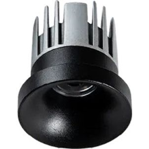 Titanium Semi-Recessed Micro 42mm Downlight COB 2w