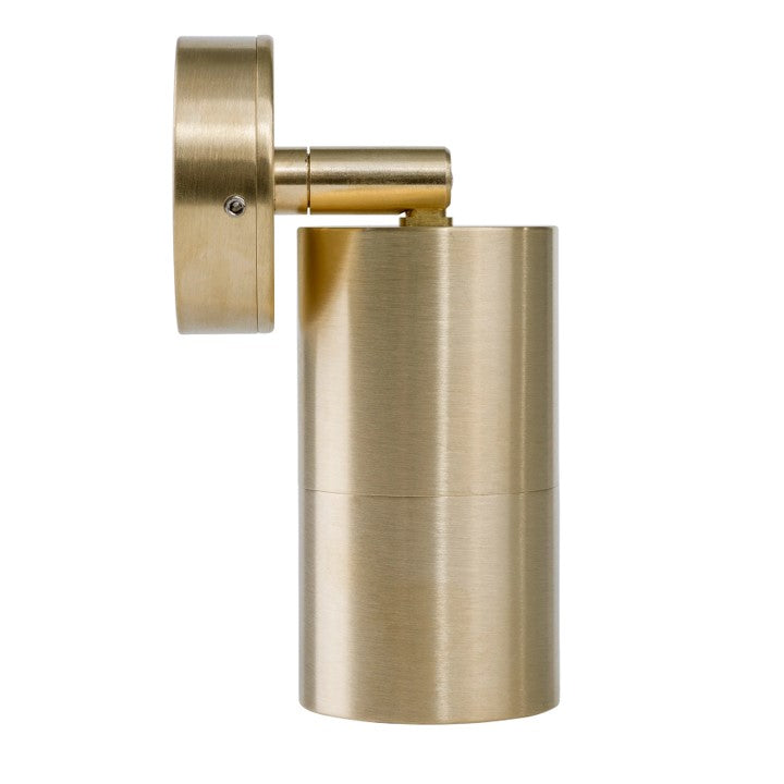 Tivah Solid Brass TRI Colour Single Adjustable Wall Pillar Lights