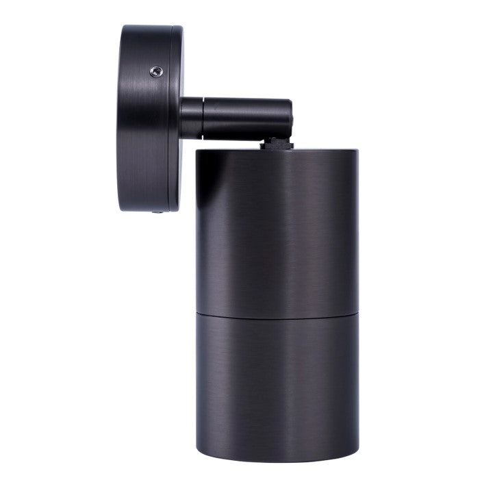 Tivah Solid Brass Graphite Single Adjustable Wall Pillar Lights