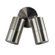 Tivah Titanium Aluminium Double Adjustable Wall