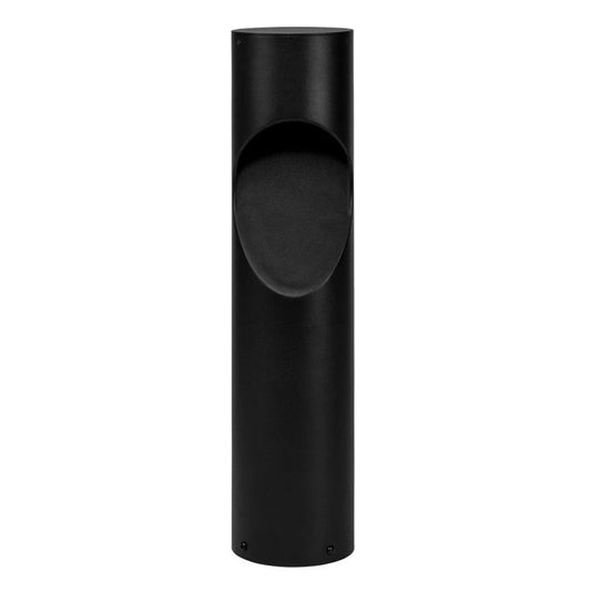 Fedor Round Black Bollard Light 525mm