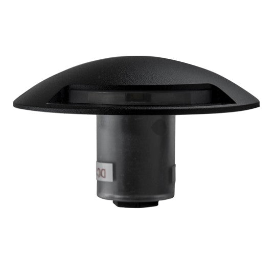 Dome Black Aluminium One Way Deck Lights Built in LED 3w