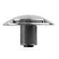 Dome Silver Aluminium One Way Deck Lights Built in LED 3w