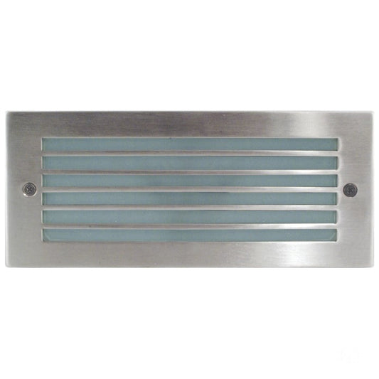 Bata 316 Stainless Steel Brick Light with Grill Built in LED 10w