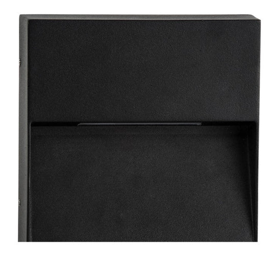 Virsma Black Square LED Step lights Built in LED 4w
