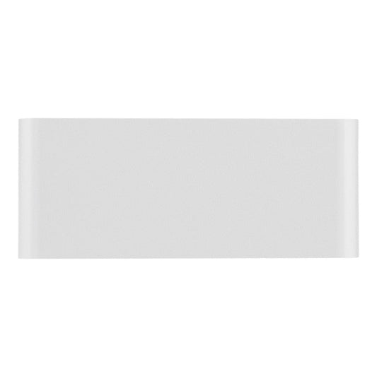 Lisse White Up & Down Wall Light Built in LED 12w