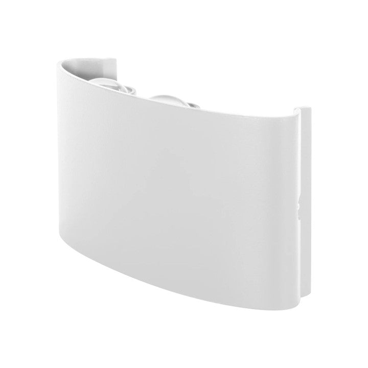 Maro White Up & Down TRI Colour Six LED Wall Light Built in LED 1w