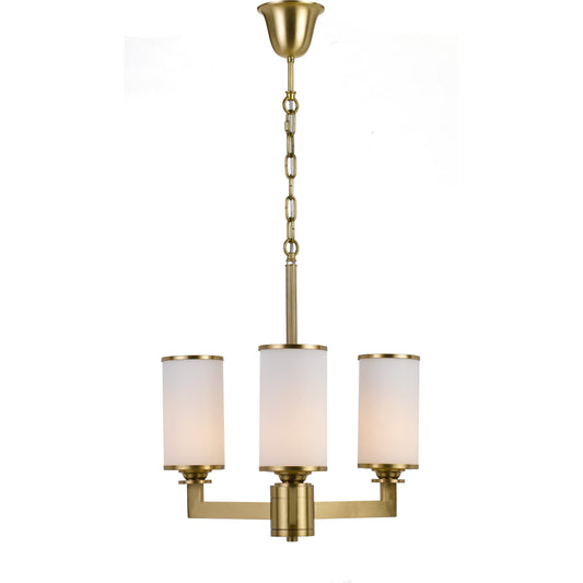 AHERN 3 LIGHTS PENDANT SOLID BRASS E27 25w
