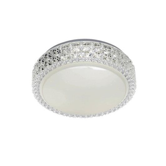 AMELIA 28 LED OYSTER 3CCT DIM SMD 18w