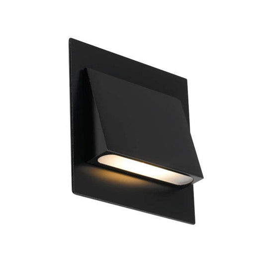 BREA SQUARE STAIR LIGHT BLACK LED integrated SMD 3w