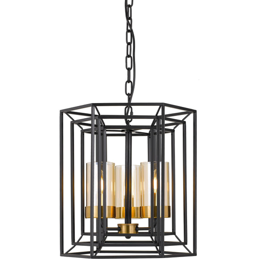 LANE 3 LIGHTS PENDANT E14 25w