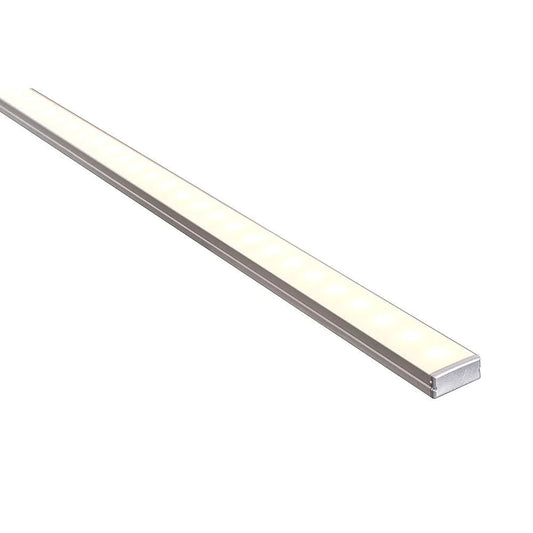 H- LED 2310 Shallow Square Profile Anodised