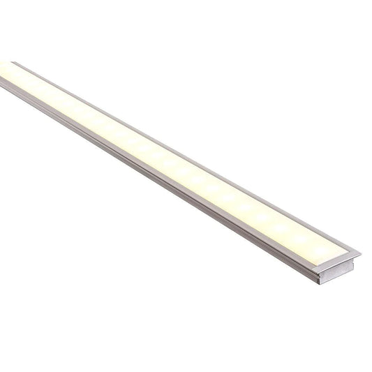 H- LED 2810 Recessed Deep Profile Anodised