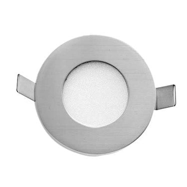 STOW ROUND DOWN WALL LIGHT NICKEL SMD 3w