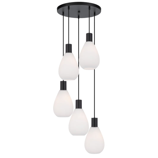 TRESOR 5 LIGHTS PENDANT E27 25w