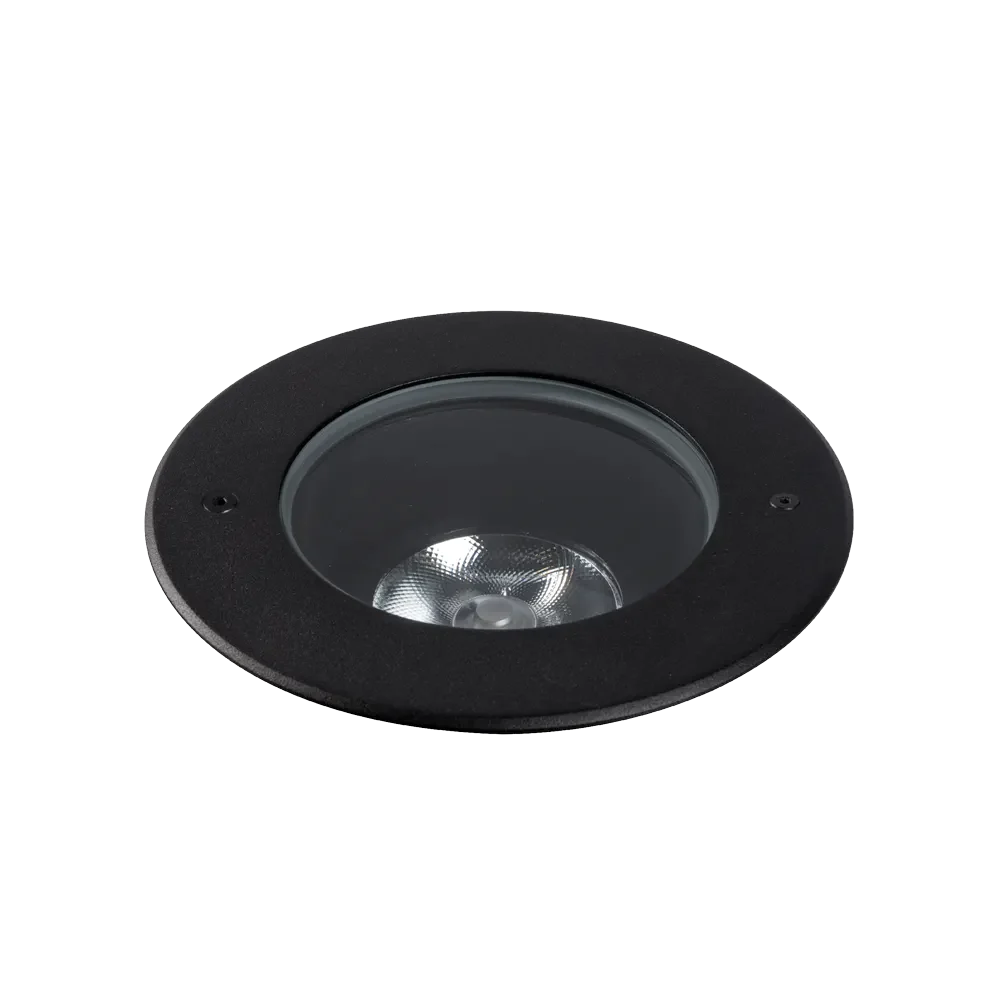 Compass 175mm Inground Uplight Round COB 15W