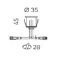 Emerald Decklight Round COB 0.6W