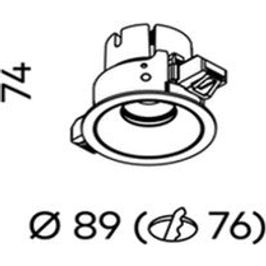 Ion R Medium Downlight COB 15w