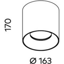 Ion R Large Surface Mount Canister (Canister Only) COB