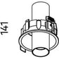 Shift Out G2 91mm Downlight COB 13w