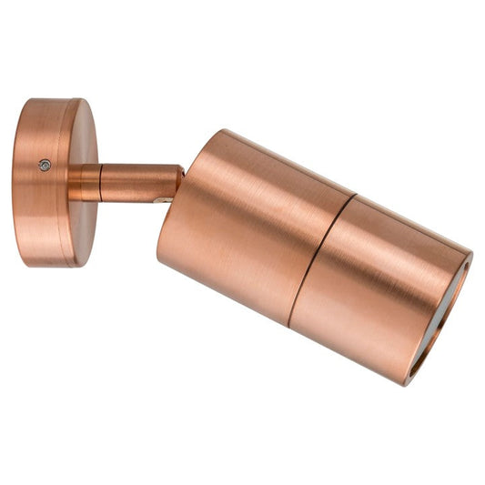 Tivah Solid Copper Single Adj. Wall Pillar Lights