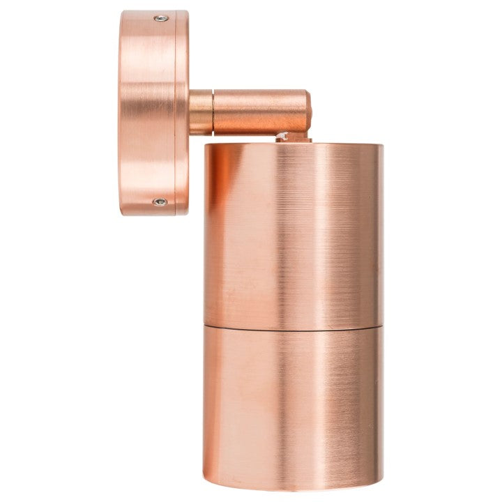 Tivah Solid Copper Single Adj. Wall Pillar Lights