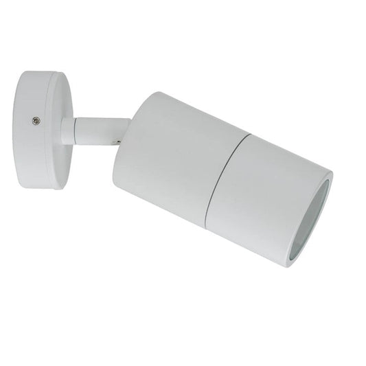 Tivah White TRI Colour Single Adjustable Wall Pillar Lights