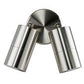 Tivah 316 Stainless Steel Double Adjustable Wall