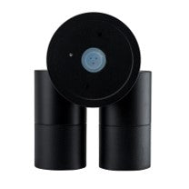 Tivah Aluminium Black Double Adj. Spot Lights