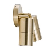 Tivah Solid Brass TRI Colour Double Adjustable Wall