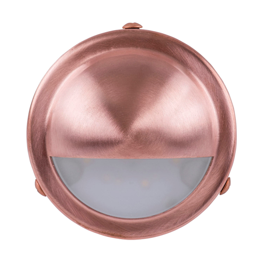 Pinta Copper Step Lights with Large Eyelid 2.3w
