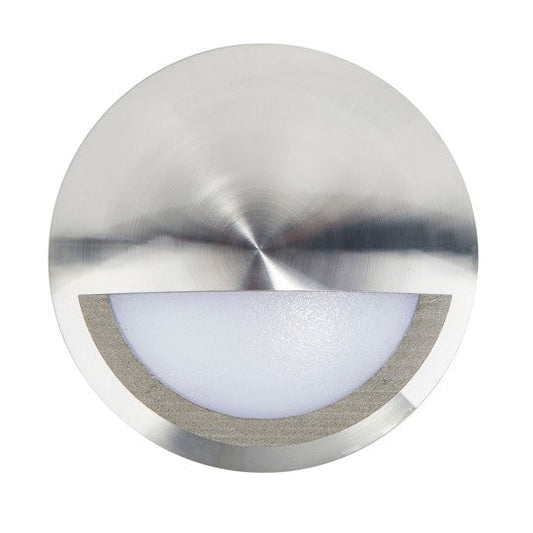 Nava Titanium Step Light with Eyelid Built in LED 5w