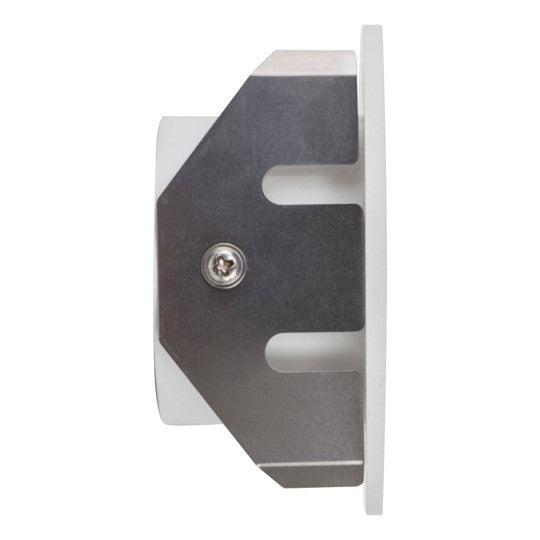 Recess White Round Recessed Step Light Built in LED 3w