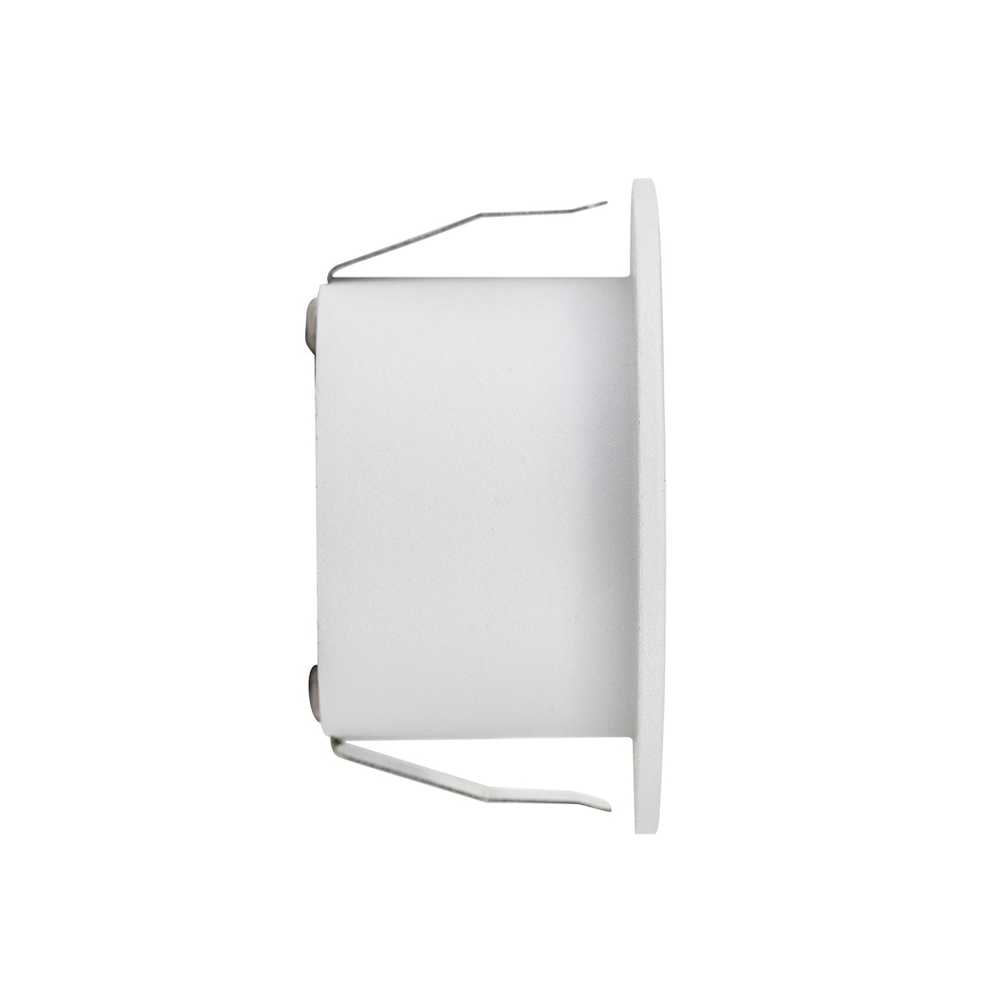 Mini Recess White Round Recessed Step Light