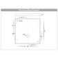 Virsma Black Square LED Step lights Built in LED 4w