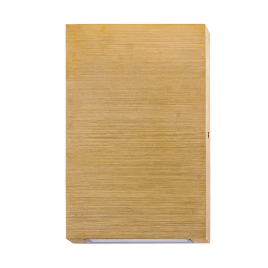 Stylez Solid Brass Up & Down Wall Light Built in LED 3w