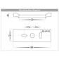 Stylez 316 Stainless Steel Up & Down Wall Light Built in LED 3w