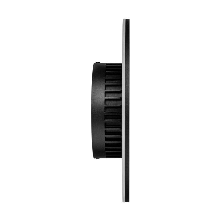 Halo Black TRI Colour LED Wall Light Built in LED 18w