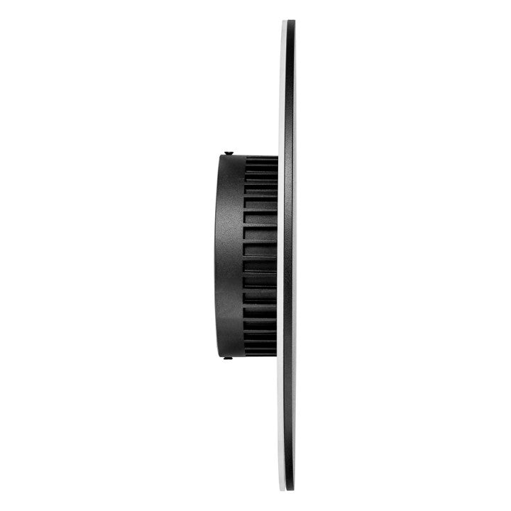 Halo Black TRI Colour LED Wall Light Built in LED 24w