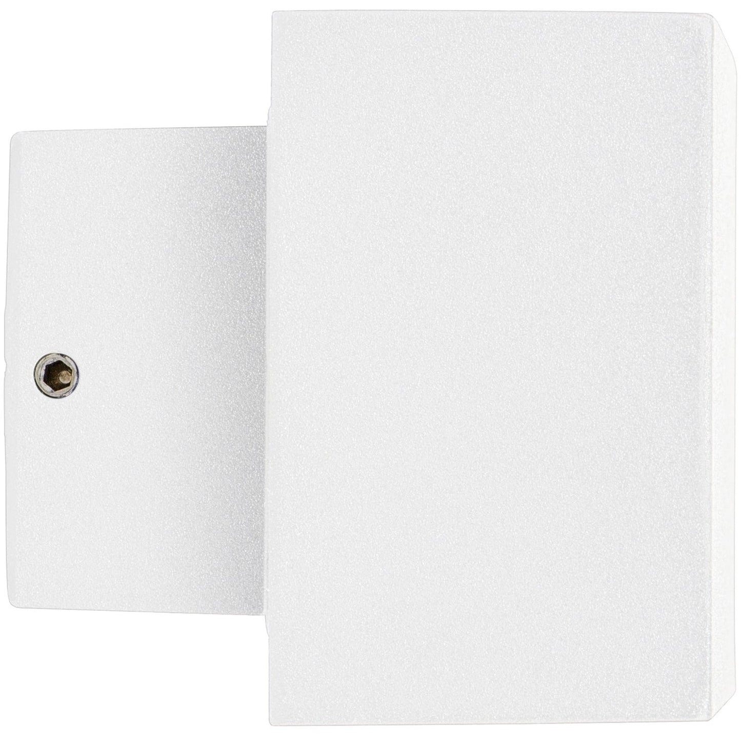 Mini White Blokk Up & Down Wall Light Built in LED 3w