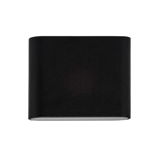 Lisse Black Up & Down Wall Light Built in LED 3w