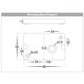 Lisse Black Up & Down Wall Light Built in LED 3w