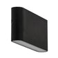 Lisse  Black Fixed Down TRI Colour LED Wall Light LED 6w