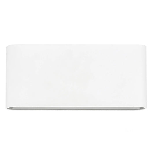 Lisse  White Fixed Down TRI Colour LED Wall Light LED 6w