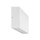 Essil White Fixed Down LED Wall Light Built in LED 4w