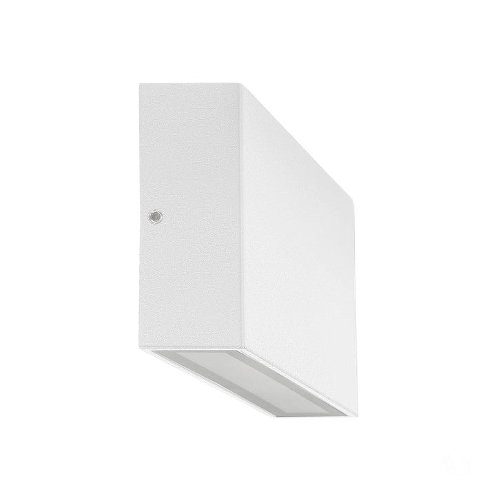 Essil White Fixed Down LED Wall Light Built in LED 4w