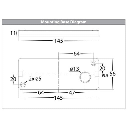 Essil White  Up & Down LED Wall Light Built in LED 5w