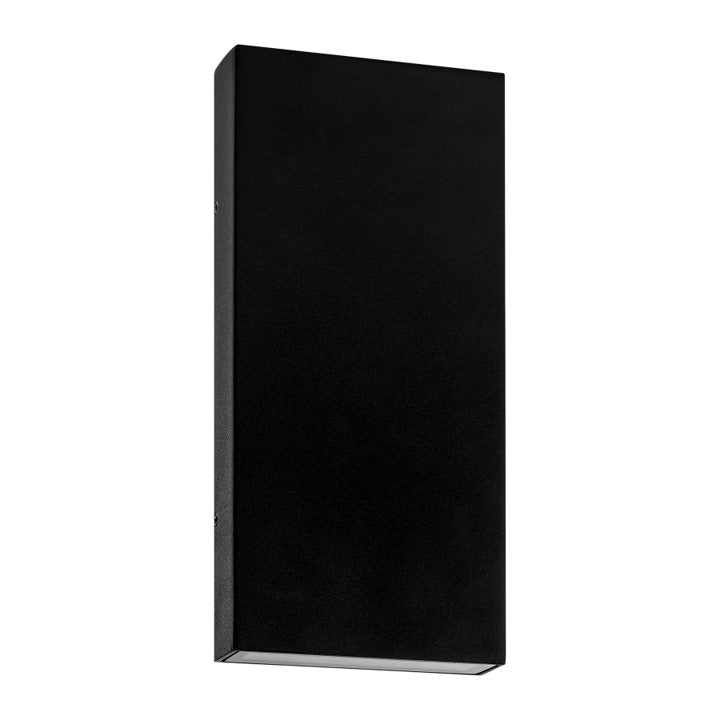 Essil Black Up & Down LED Wall Light Built in LED 6w